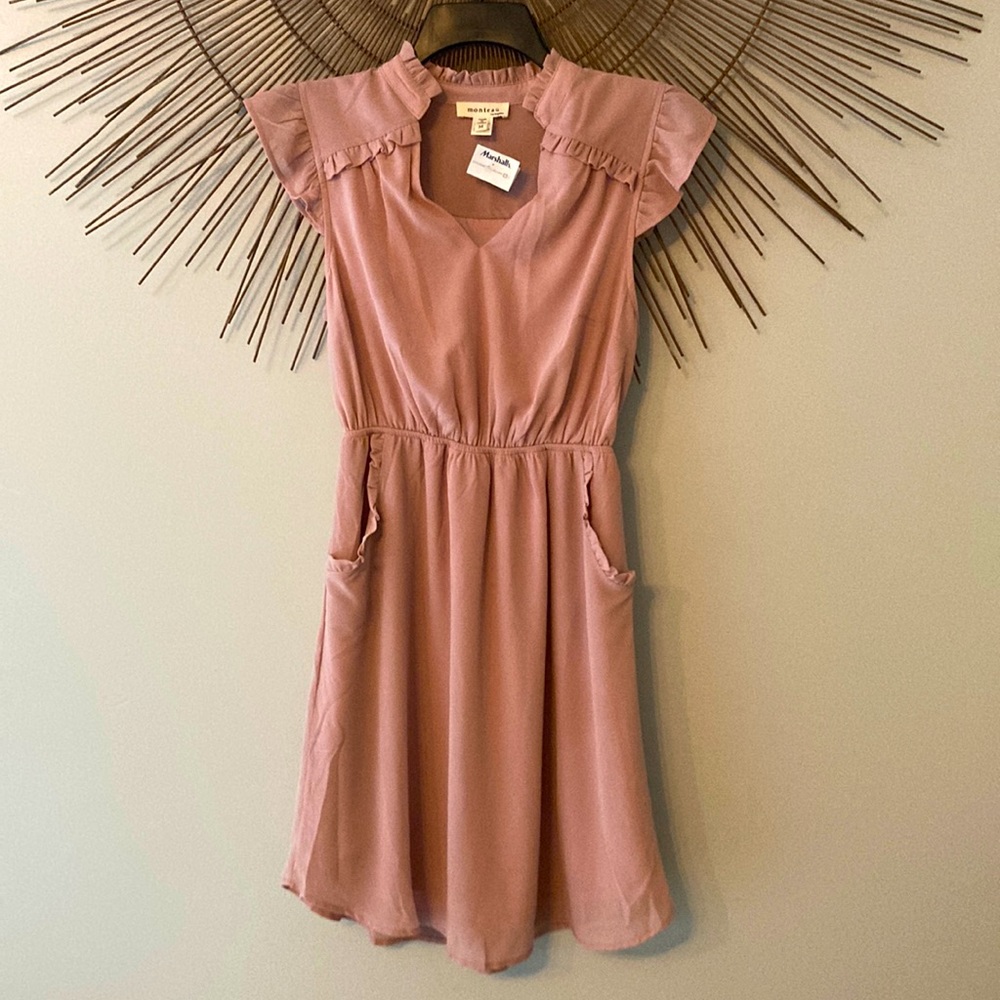 blush pink dress. Medium . Never worn